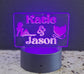 Light Up the Night – Custom Couples Acrylic LED