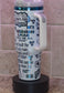 💙 Too Hot to Handle: 40oz White Tumbler with Spicy Blue Chrome Attitude 💋