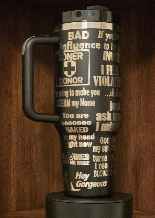 Big Sips & Bad Intentions – 40oz Naughty Tumbler for Him
