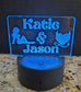 Light Up the Night – Custom Couples Acrylic LED