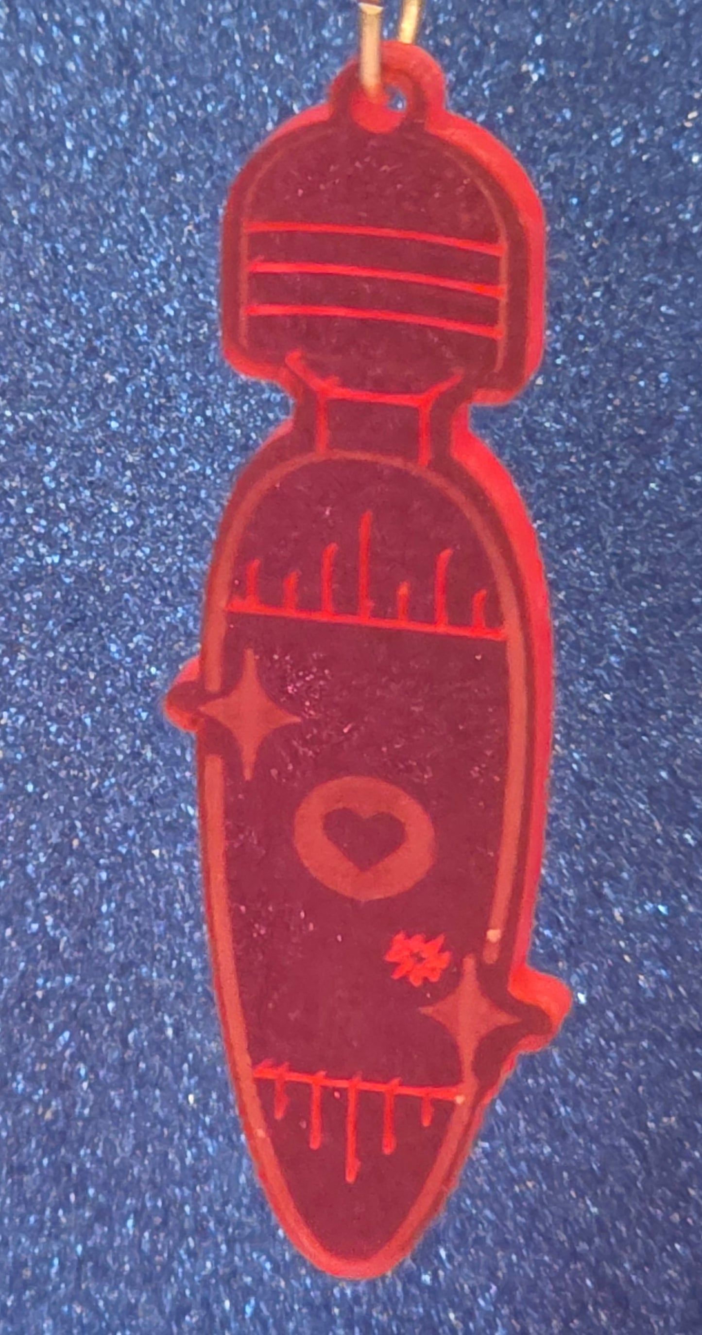 Good Vibes Only: Vibrator & Paddle Dangle Earrings