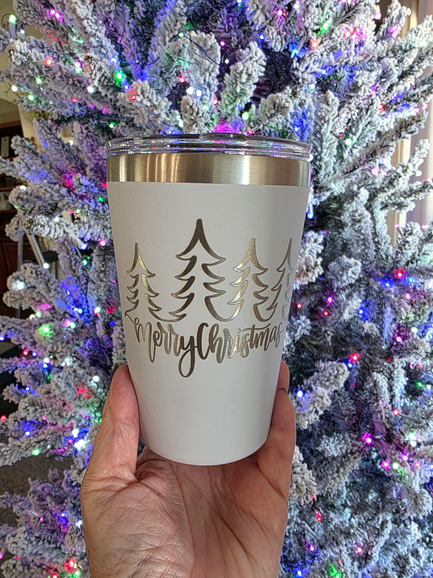 12 oz Merry Christmas Tumbler