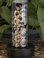 🌻 “Golden Soul” 20oz Black Tumbler – Sunflower Beauty Stainless Engraved Design