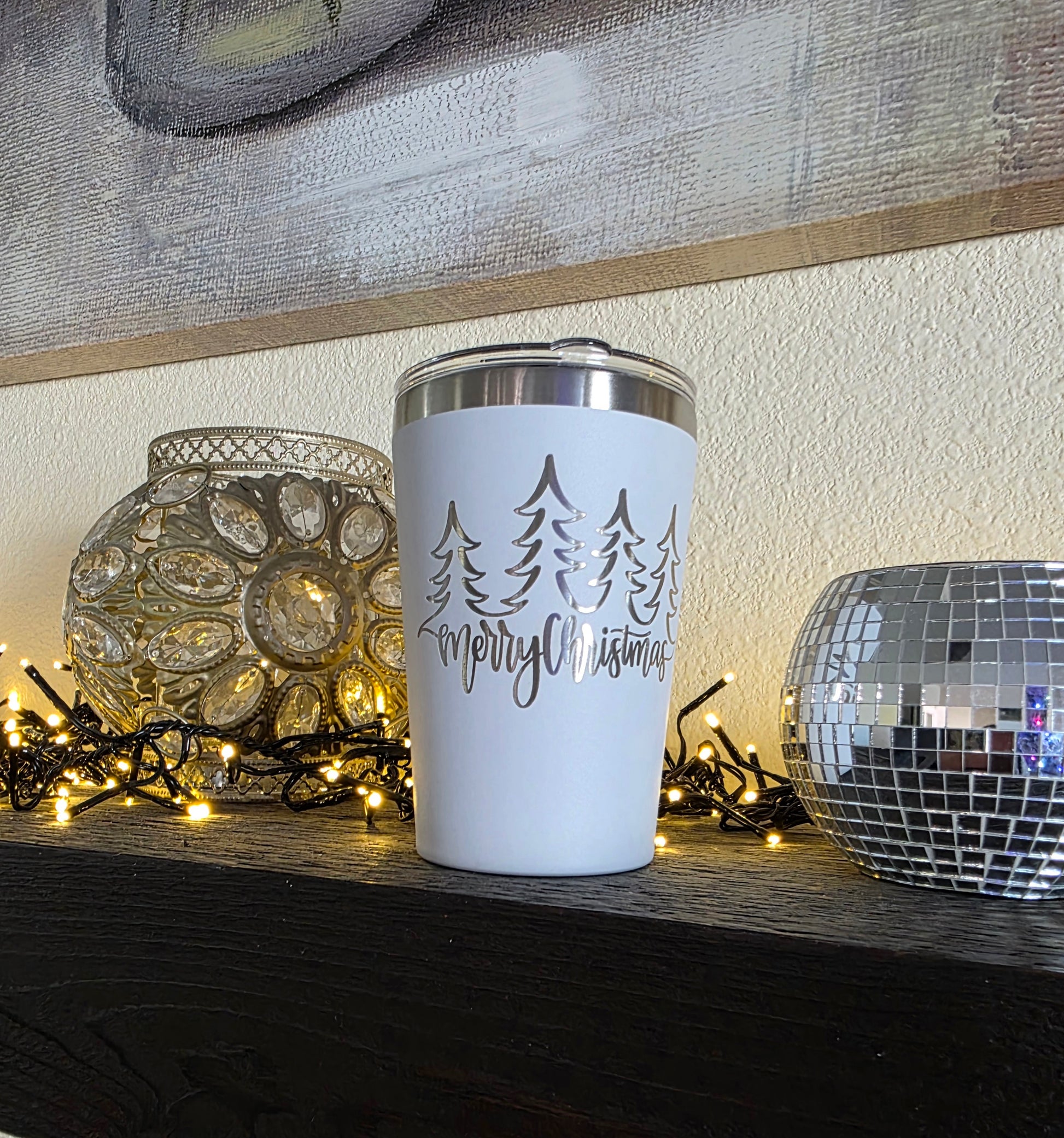 12 oz Merry Christmas Tumbler